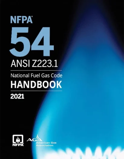 NFPA 54, ANSI Z223.1, National Fuel Gas Code 2021 Edition (Paperback)