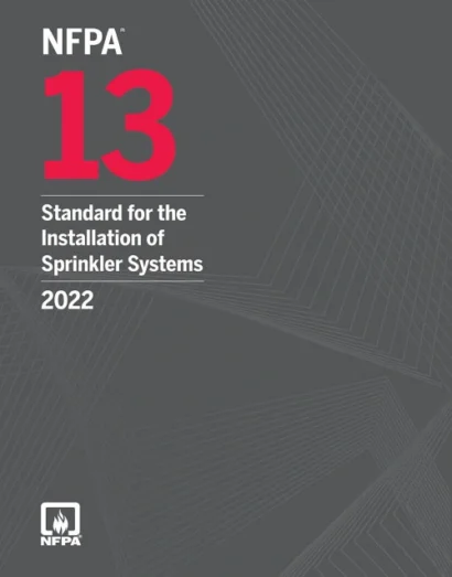 NFPA 13 Standard for the Installation of Sprinkler Systems 2022 (Paperback)