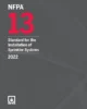 NFPA 13 Standard for the Installation of Sprinkler Systems 2022 (Paperback)