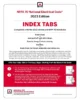 Index Tabs 2023 Edition, National Electrical Code