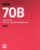 NFPA 70B Standard For Electrical Equipment Maintenance (Paperback) 2020 Edition