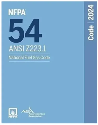 NFPA 54/ANSI Z223.1, National Fuel Gas Code, 2024 Edition (Paperback)