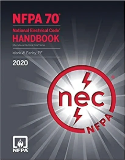 NFPA 70, National Electrical Code (NEC) Handbook 2020 Edition (Hardcover)