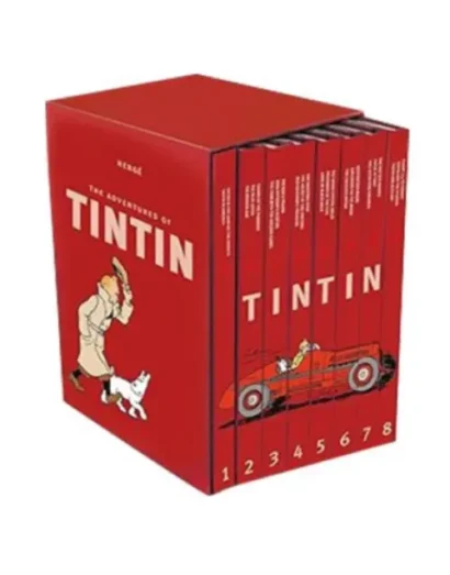 The Adventures of Tintin Complete Collection – Red Box Set (Hardcover)