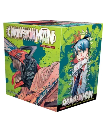 Chainsaw Man Manga Box Set: Volumes 1–11 by Tatsuki Fujimoto (Paperback)