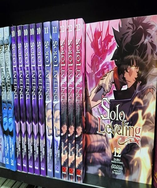 Solo Leveling Volumes 1-12 | Complete Manga Series Set by Chugong - 12 Book Collection