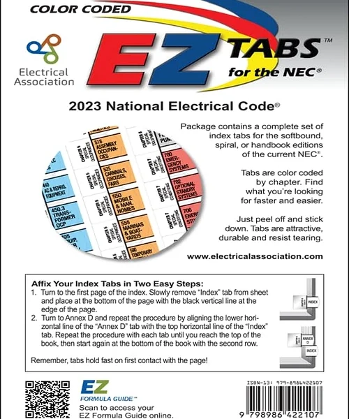 EZ Tabs for The NEC (2023 Edition)
