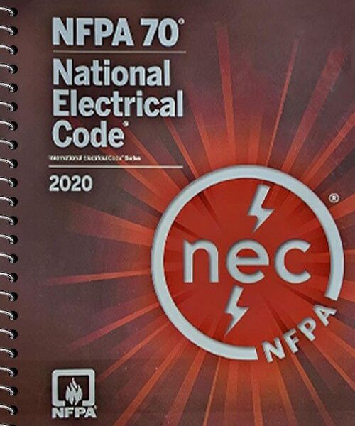 NFPA 70: National Electrical Code 2020 Editon Spiral Bound