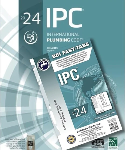 IPC - (International Plumbing Code) With BBI Fast-Tabs 2024 Edition