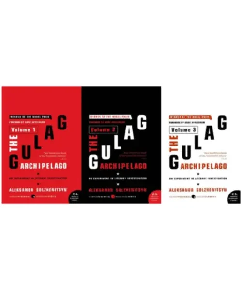 The Gulag Archipelago: An Experiment in Literary Investigation Complete 3 Volumes Collection