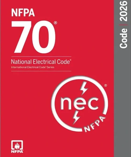 NFPA 70, National Electrical Code 2026 Paperback