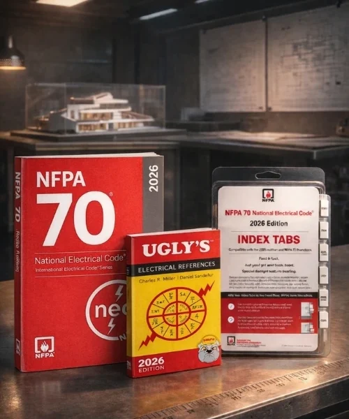NFPA 70 - 2026 (Paperback Ed)  with Ugly’s Electrical References and Index Tabs (Combo Set)